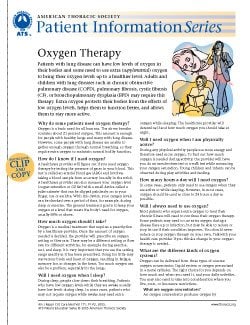 ATS Oxygen Therapy