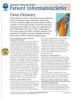 ATS Pulse Oximetry