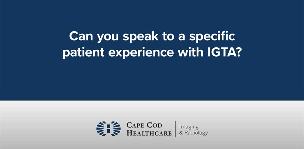 Can you speak to a specific experience with IGTA?