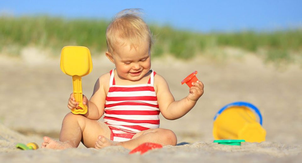 Beach basics for babies