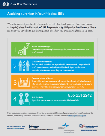 Surprise Bill Inforgraphic