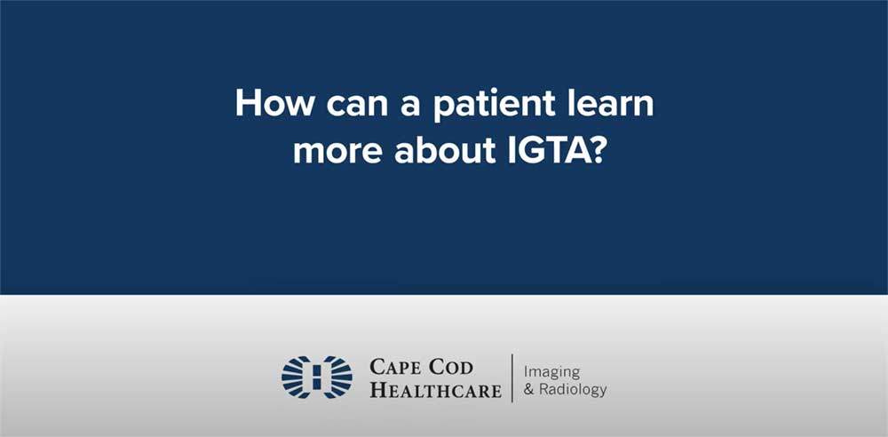 How can a patient learn more about IGTA?