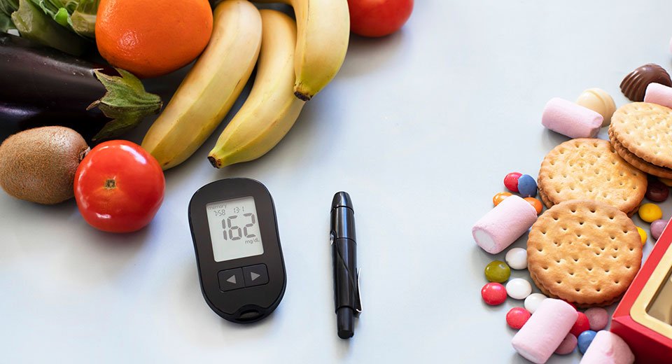 Controlling blood sugar with diet