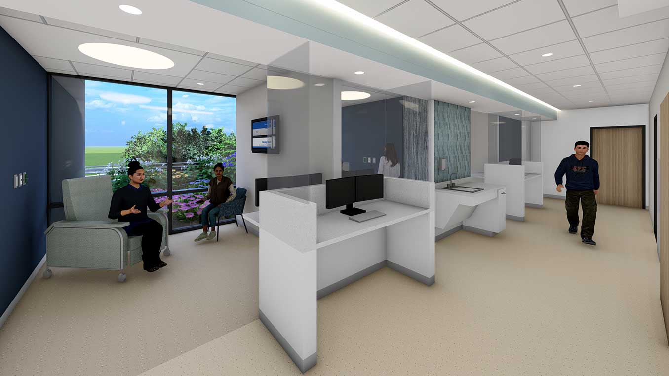 Edwin Barbey Patient Care PavilionInterior 05